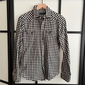 Polo Ralph Lauren Black and White Shirt